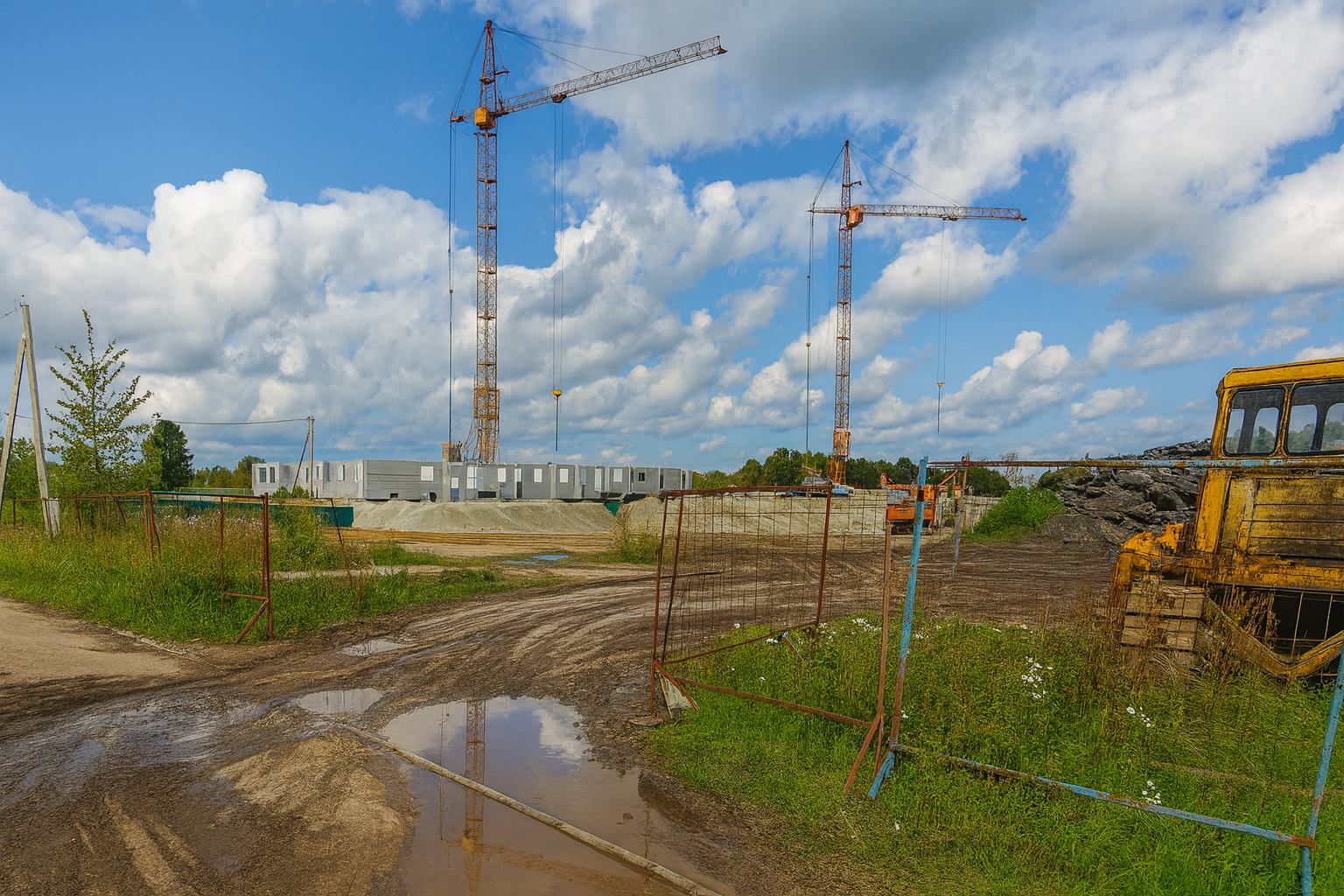 Расчётно планировочный квартал №2 строительство