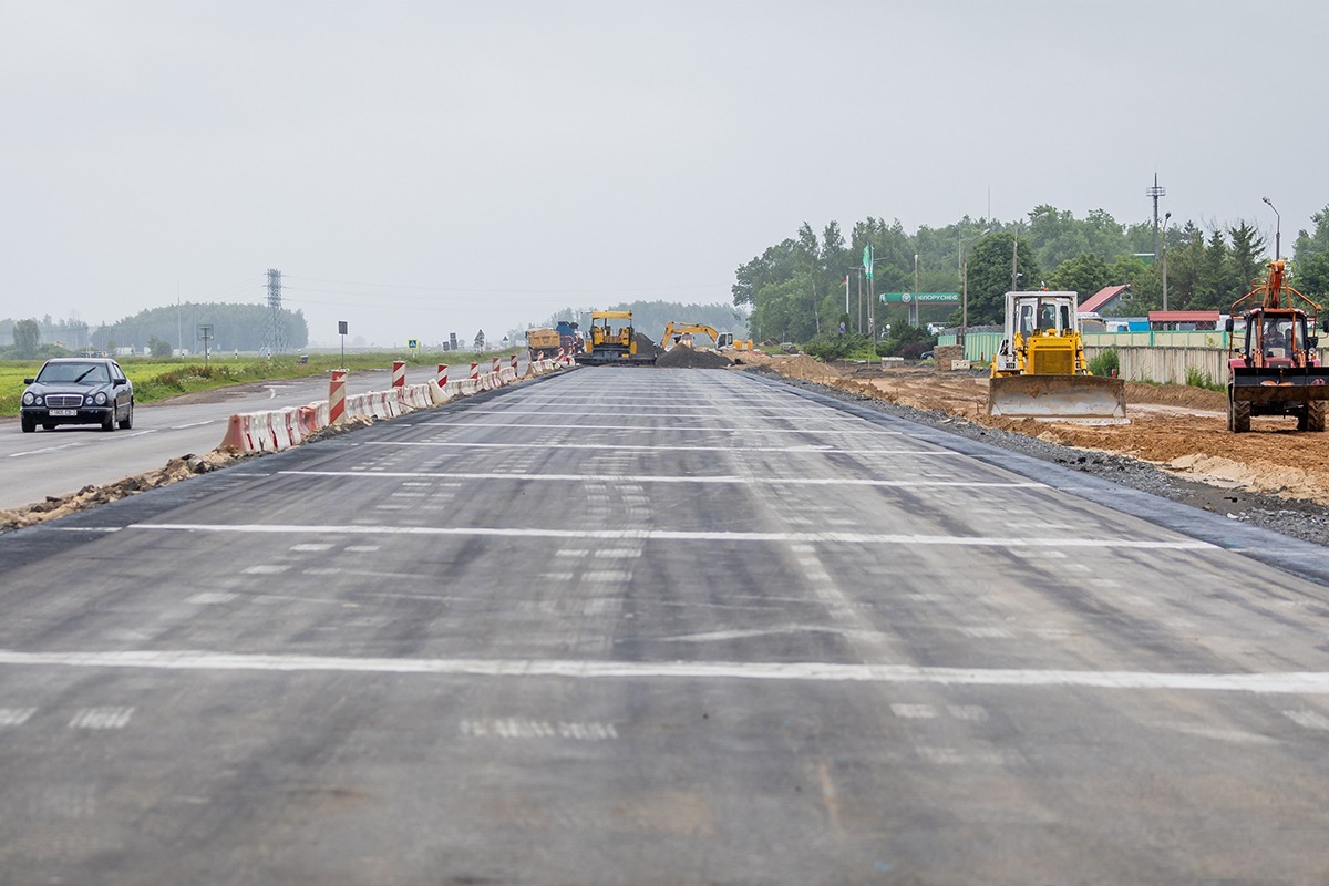 Реконструкция трассы М10